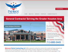 Tablet Screenshot of patriotllc.us